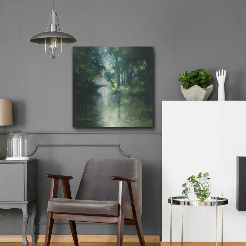 Art mural en métal Winston Porter «Peek A Boo» par Julia Purinton, H 24 po x l 24 po