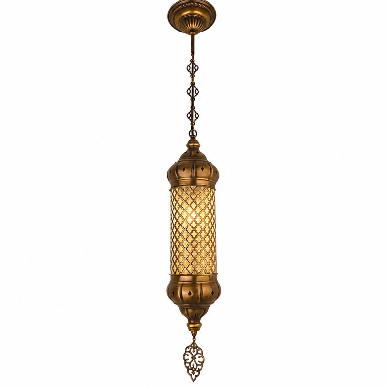 Roozbeh 1 - Light Brass Novelty Pendant