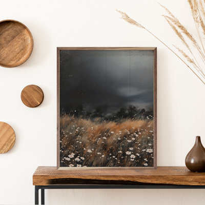 «Dark Pasture» sur bois
