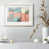 White Framed