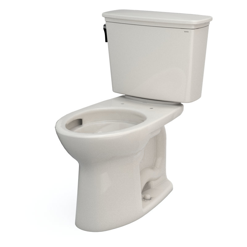 Toilette allongée deux pièces TOTO® Drake® Transitional, Beige Sedona, 10"