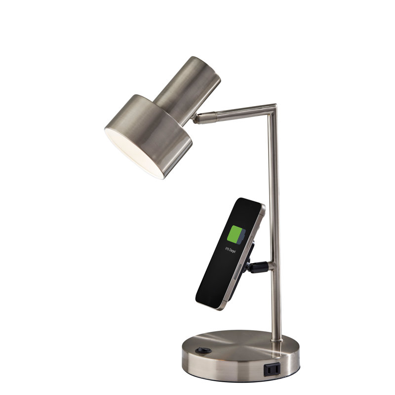 Lampe de bureau Rowe Supercharger - Acier, Argent argent
