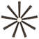 Wynd XL 9 - Blade Outdoor/ Indoor Smart Ceiling Fan with Remote Control and LED Light Kit Included, Works With Alexa and iOS / Android App