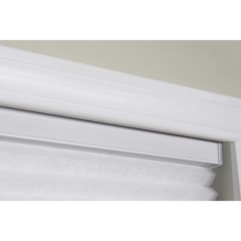Semi Sheer Cellular Shade, 34"W x 60"L, Pure White