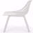 Set Of 4 Weather-Resistant Minimalist Patio Chairs for Backyard - White-933660381