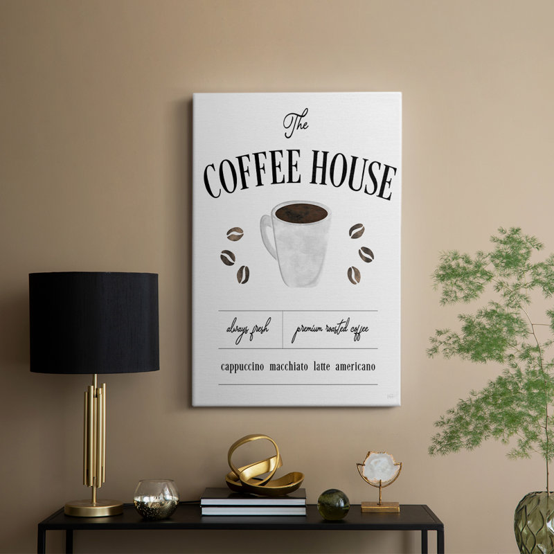 Café toujours frais - Cavas enveloppés de galerie, H 36 po x l 24 po