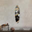 Élégant art mural côtier en acrylique à planche de surf par Notoriart