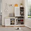 Armoire à chaussures multifonctionnelle avec banc