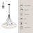Bolla 19 - Light Chrome LED Cluster Pendant