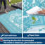 Tapis d'extérieur imperméable et réversible pour l'extérieur-420170583