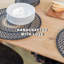 Chemin de table d'intérieur tressé en jute de qualité supérieure Kimmel, taille 11 po x 36 po-75845079-69335907-78341098