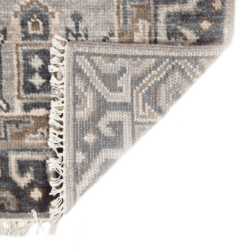 Blu Blue Hand-Knotted Accent Rug 2'X3', Rectangle 9' x 12'