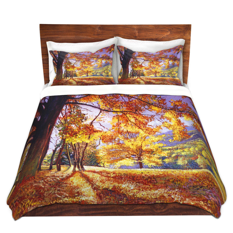 Ensembles de housse de couette DiaNoche en microfibre par David Lloyd Glover - Sunlight Through Trees