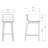 Modern Brazilian - Godan Counter Stool-796669329-796669331