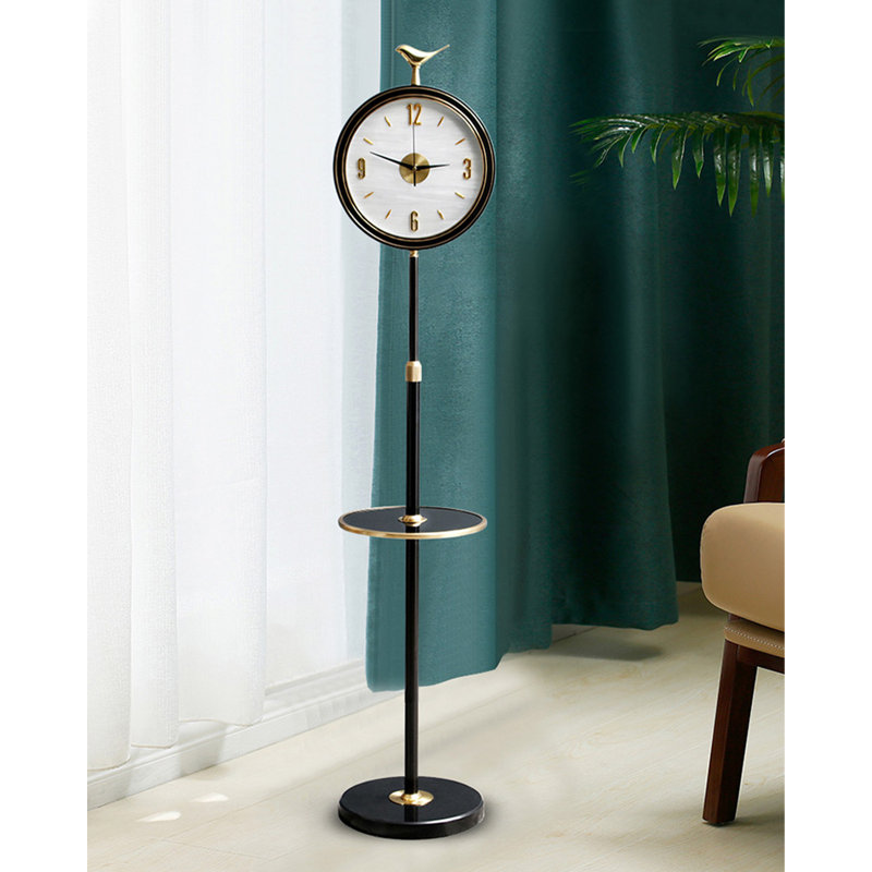 Horloge sur pied avec plateau Minimalist
