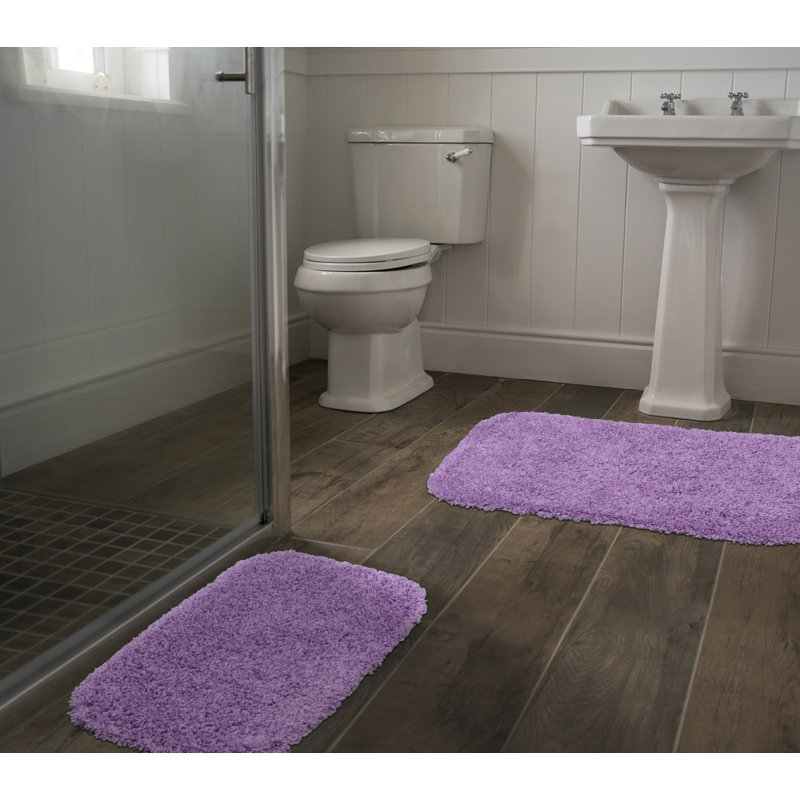 Tapis de douche Devie, Mauve
