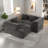 2 - Piece Upholstered Boneless Sectional With Pillows, No Assembly Required Free Combination Sofa-1666000301