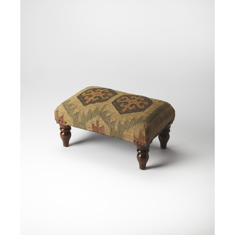 Solid + Manufactured Wood Accent Stool, Multi
