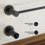 Chauffe-serviettes électrique 3 barres Claire-98076171