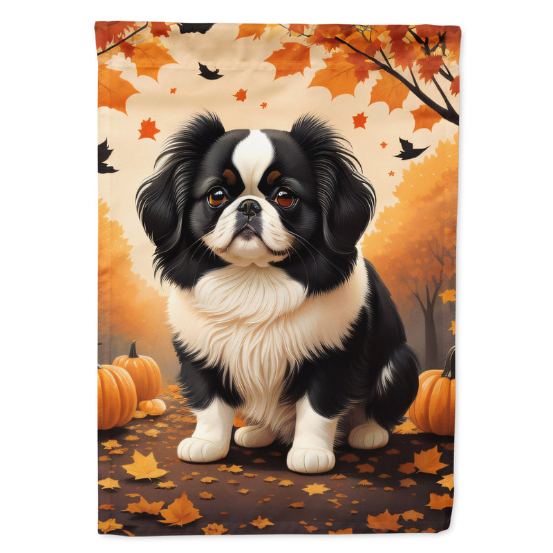 Drapeau de jardin double en polyester H 15,5 po x l 11,25 po