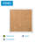 MasterVision Kamashi Personal Natural Cork Message Board + 6 Push Pins, 24" x 18", Silver Wood Frame-25465288