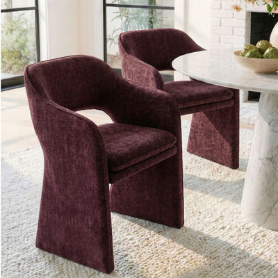19" Upholstered Dining Armchair