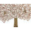 46" Gold Plated Brass Tree of Life Wall Mounted Sculpture - Handmade Home Decor for Living Room Accent Wall