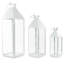 Lanternes modernes blanches mattes