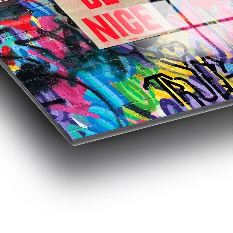 Boze Print on Glass
