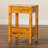Edmeo Modern And Contemporary Natural Light Mappa Burl Wood 2-Drawer Nightstand