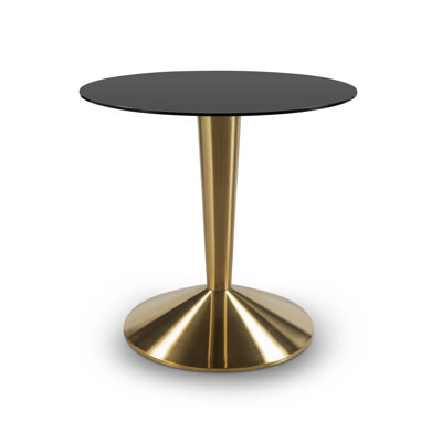 Kongsberg Round Glass Top Dining Table