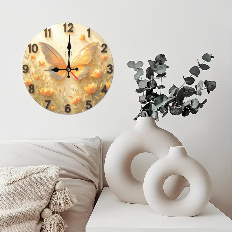 Horloge papillon