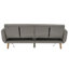 Canapé-lit capitonné en microfibre Fosnavag-1262084833