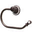 Caché swing tissue reeded ring right in Oil Rub Bronze