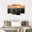 Great Smoky Mountains Sunrise Wall Art Multi Piece Canvas Print-387397358