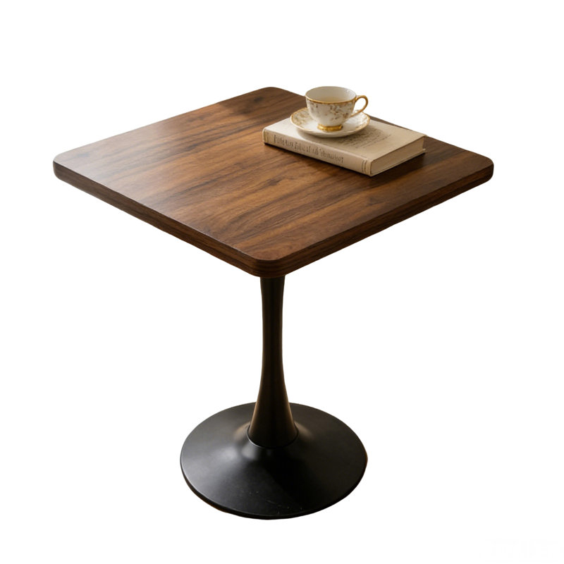 Square Dining Table, 28.7"H x 27.8"L x 27.8"W