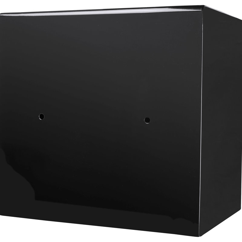 Coffre-fort pour bijoux avec tablettes amovibles 1,01 pi cubes noir