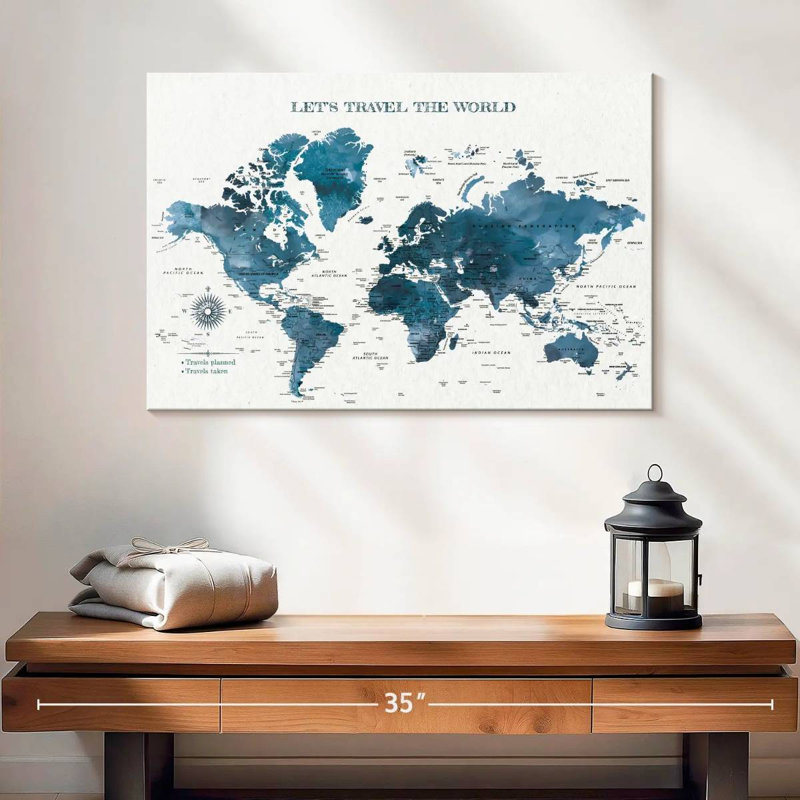 Let's Travel IV, H 16 po x l 24 po