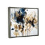 Fleurs abstraites sur fond blanc, impression sur toile-1813625665-1813625666
