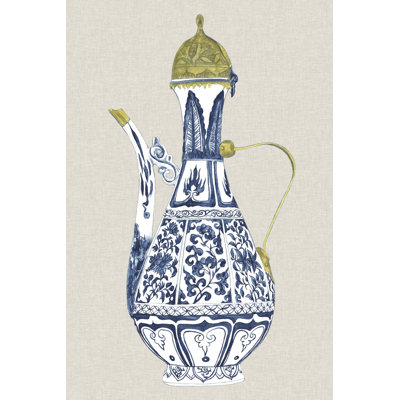 Antique Chinese Vase II by Melissa Wang - Wrapped Canvas Print