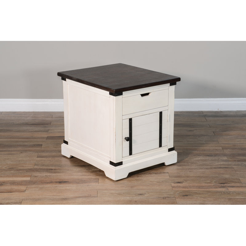 Bogner End Table with Storage