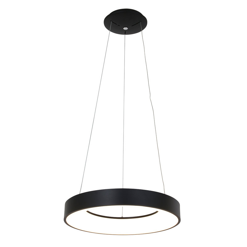 Aroush 1 - Light LED Unique/Statement Pendant, Black