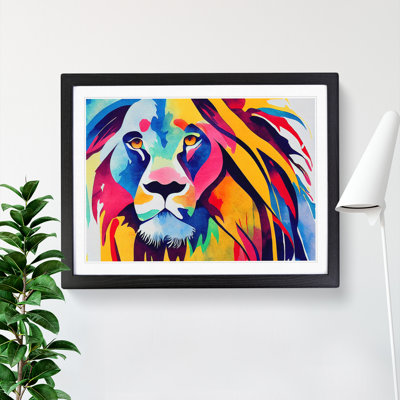 Colourful Lion Vol.5 Abstract - Print