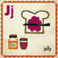 «Jelly», reproduction sur toile tendue-25597135