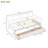 Twin Size Daybed Wood Bed With Two Drawers,White-364698944-364698945