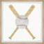 «Minda Bats and Baseball», art encadré-1089588794