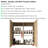 Modular Wall Cabinet With Adjustable Shelf - Multi-purpose Storage For Bathroom, Laundry, Or Kitchen-2049616003