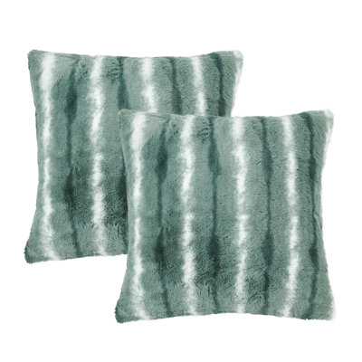 Amanda Animal Print Faux Fur Pillow Cover