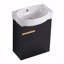 Meuble-lavabo à fermeture en douceur avec lavabo-1739306920