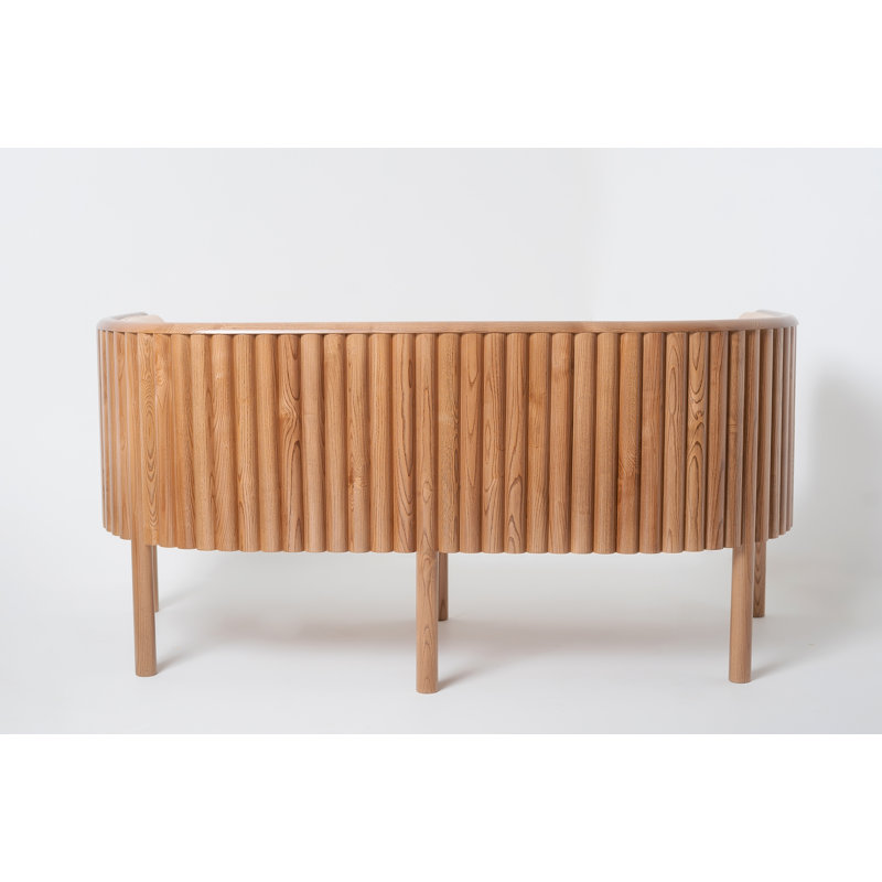 Alton Loveseat, Brown, Beige